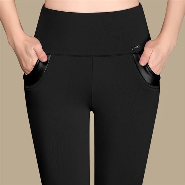 women high waist pants plus size s 6xl elastic work ol pants 2018 spring autumn skinny pencil fashion ladies long trousers, Black;white
women high waist pants plus size s 6xl elastic work ol pants 2018 spring autumn skinny pencil fashion ladies long trousers, Black;white