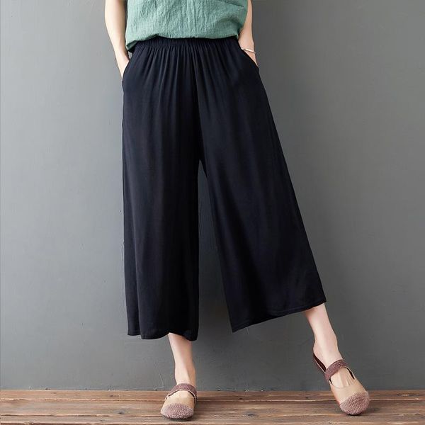 women's pants & capris women lazy wind oversized wide leg ankle-length elastic waist drop loose feeling nine big spring summe cotton li, Black;white
women's pants & capris women lazy wind oversized wide leg ankle-length elastic waist drop loose feeling nine big spring summe cotton li, Black;white