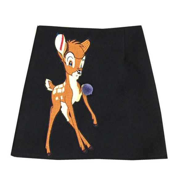 2020 spring new woolen small fresh sweet young girl all-match high waist short skirt slim hip bust skirt female embroidery saias, Black
2020 spring new woolen small fresh sweet young girl all-match high waist short skirt slim hip bust skirt female embroidery saias, Black