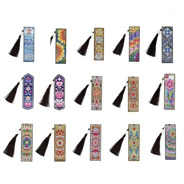 5d diy special shaped diamond painting leather bookmark tassel book markers embroidery crafts bookmarks for books1
5d diy special shaped diamond painting leather bookmark tassel book markers embroidery crafts bookmarks for books1