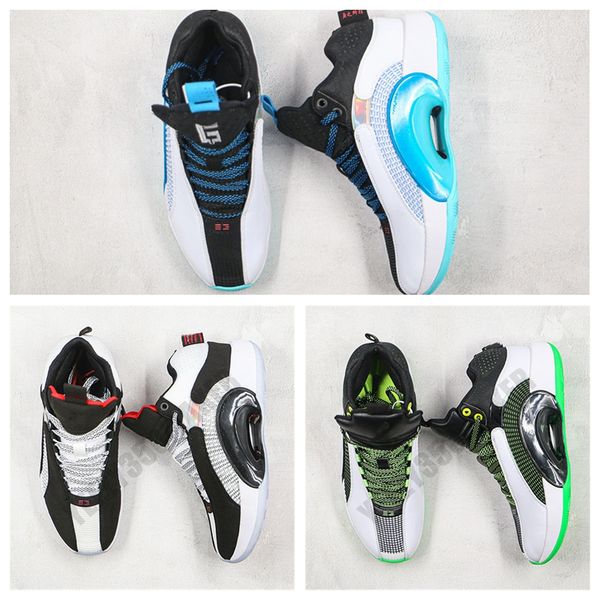 2021 xxxv dna jumpman 35 35s sp-tp black white green blue real carbon fiber men women basketball shoes sports sneakers size 7-12 da2625
2021 xxxv dna jumpman 35 35s sp-tp black white green blue real carbon fiber men women basketball shoes sports sneakers size 7-12 da2625