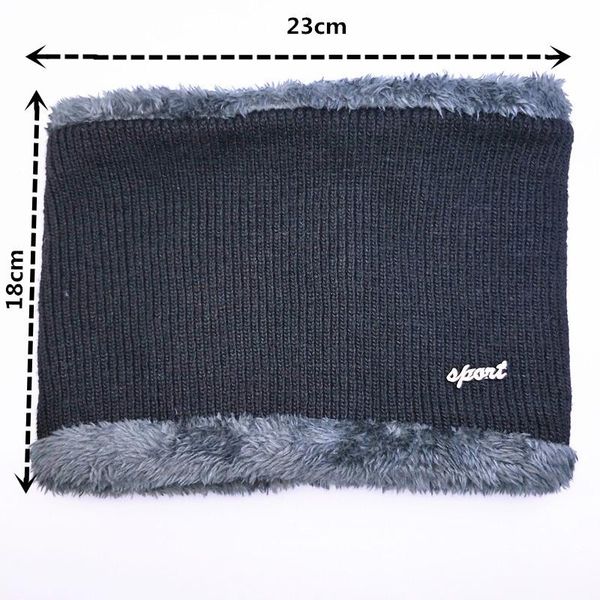 winter warm wool knitted ring scarves thick fleece inside super elastic knit mufflers men women children neck warmers jllide, Black;white
winter warm wool knitted ring scarves thick fleece inside super elastic knit mufflers men women children neck warmers jllide, Black;white