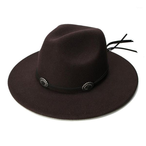 luckylianji retro women men vintage 100% wool wide brim cap fedora panama jazz bowler hat rope band with accessory(57cm/adjust)1, Blue;gray
luckylianji retro women men vintage 100% wool wide brim cap fedora panama jazz bowler hat rope band with accessory(57cm/adjust)1, Blue;gray