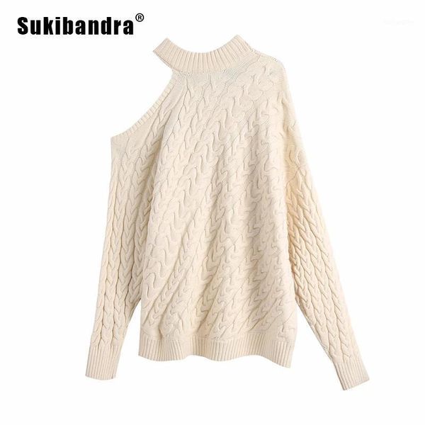 sukibandra autumn long sleeve cold shoulder high street women knitted sweater fall casual beige woman sweaters hollow out jumper1, White;black
sukibandra autumn long sleeve cold shoulder high street women knitted sweater fall casual beige woman sweaters hollow out jumper1, White;black