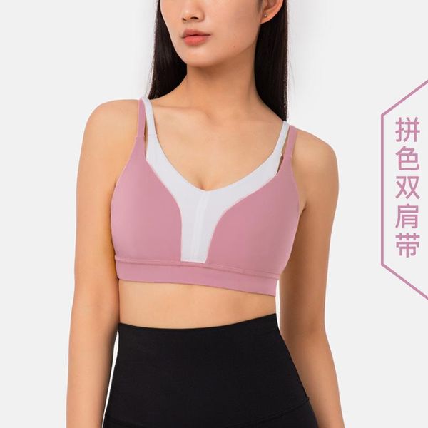 gym clothing 2021 yoga bra soft v beauty back shoulder belt fitness underwear womens bare sense skin-friendly joint vest /301, White;black
gym clothing 2021 yoga bra soft v beauty back shoulder belt fitness underwear womens bare sense skin-friendly joint vest /301, White;black