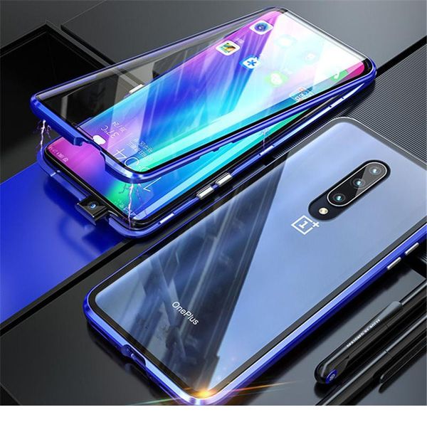 magnetic adsorption double sided metal case for oneplus 7 7t pro 6t glass protective cover for one plus 1+ wmtkba
magnetic adsorption double sided metal case for oneplus 7 7t pro 6t glass protective cover for one plus 1+ wmtkba