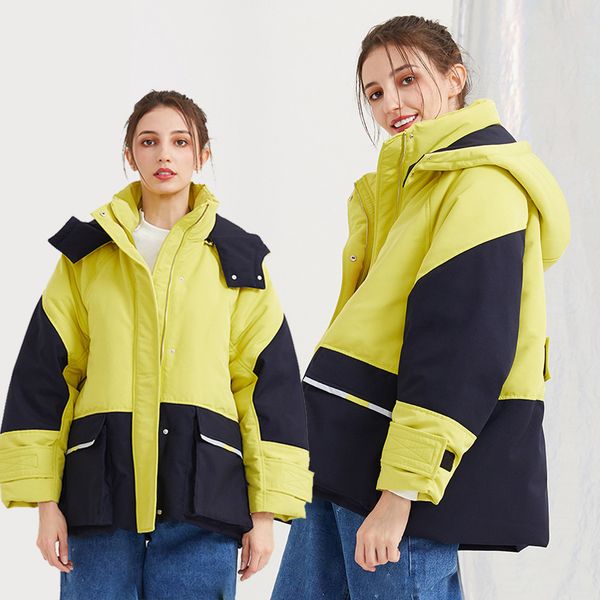 women down jacket women winter coats hooded stand up collar and contrast workwea jacket 1 color women winter coats, Black
women down jacket women winter coats hooded stand up collar and contrast workwea jacket 1 color women winter coats, Black