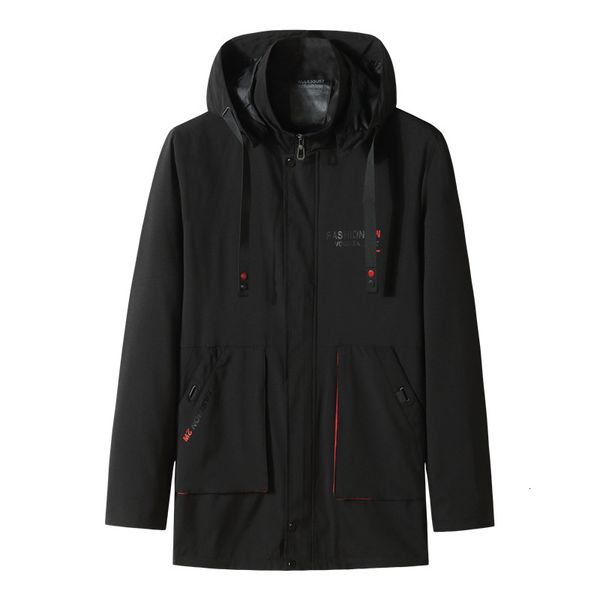 fattening plus size autumn and winter men's medium length fat man off hat loose jacket casual breathable windbreaker coat, Tan;black 
fattening plus size autumn and winter men's medium length fat man off hat loose jacket casual breathable windbreaker coat, Tan;black