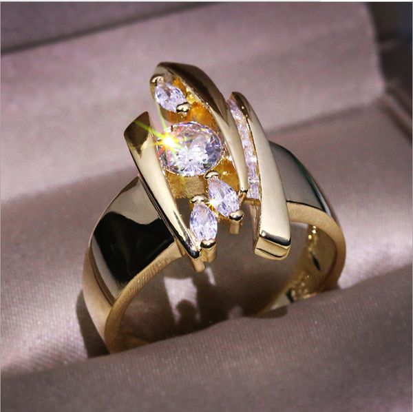 supply new electroplated zircon rhinestone geometric womens ring european and american popular engagement hand jewelry, Silver
supply new electroplated zircon rhinestone geometric womens ring european and american popular engagement hand jewelry, Silver