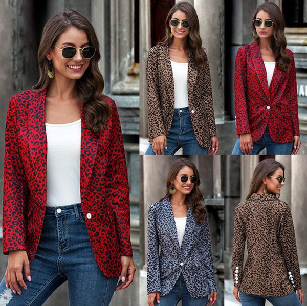 women's suits & blazers women cardigan ladies autumn casual leopard printing long sleeve slim fit suit jacket lapel buttons blazer coat, White;black
women's suits & blazers women cardigan ladies autumn casual leopard printing long sleeve slim fit suit jacket lapel buttons blazer coat, White;black