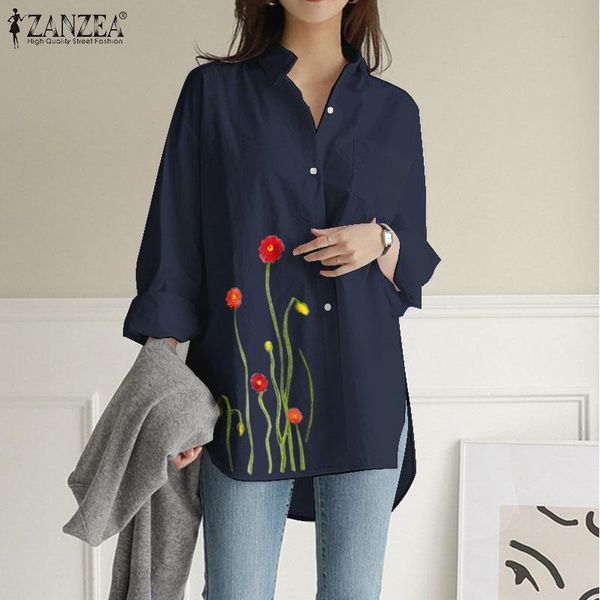 womens fashion autumn blouses casual irregular long sleeves solid cotton shirt zanzea floral embroidery blusa plus size 5xl, White
womens fashion autumn blouses casual irregular long sleeves solid cotton shirt zanzea floral embroidery blusa plus size 5xl, White