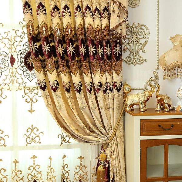 curtain & drapes european curtains window luxury chenille for bedroom dinning living room valance thick blackout tulle
curtain & drapes european curtains window luxury chenille for bedroom dinning living room valance thick blackout tulle