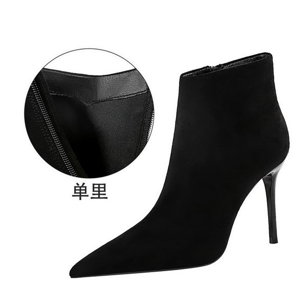 2021 new european fashion simple suede pointed out shop thin winter and naked boots 5sos, Black
2021 new european fashion simple suede pointed out shop thin winter and naked boots 5sos, Black
