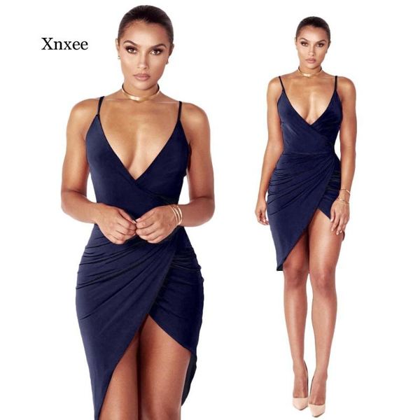 casual dresses women summer patry night club spaghetti strap deep v-neck mini dress female irregular black blue, Black;gray
casual dresses women summer patry night club spaghetti strap deep v-neck mini dress female irregular black blue, Black;gray