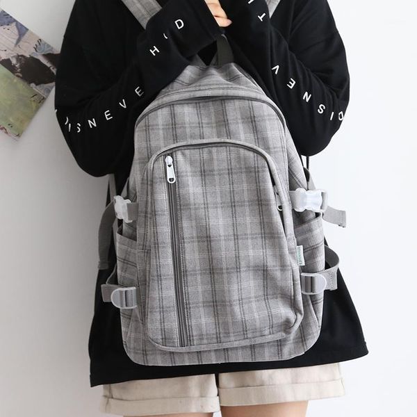 backpack college vintage women's fashion plaid female school bags for teenage girls korean high woman japanese1
backpack college vintage women's fashion plaid female school bags for teenage girls korean high woman japanese1