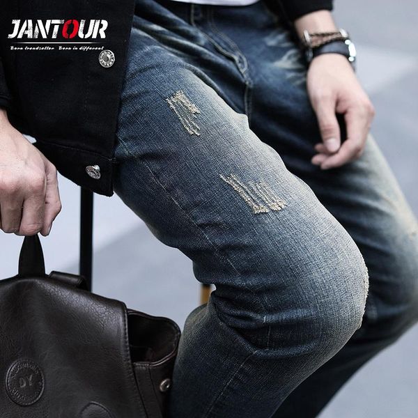 men's jeans 2021 men stretch blue spring summer brand casual ripped slim denim trousers jean for male size 36 38
men's jeans 2021 men stretch blue spring summer brand casual ripped slim denim trousers jean for male size 36 38