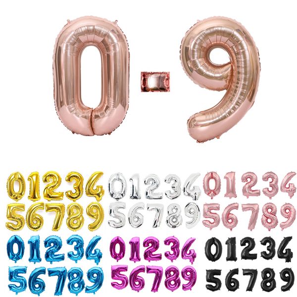 16 32 40 inch silver gold foil number balloons digital globos birthday wedding party decorations balloons baby shower supplies
16 32 40 inch silver gold foil number balloons digital globos birthday wedding party decorations balloons baby shower supplies