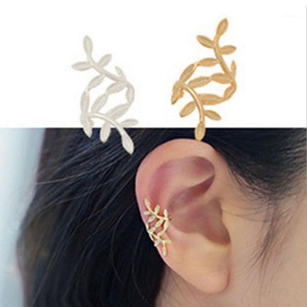 clip-on & screw back vintage leaf clip on earrings no pierced ear cuff women wrap earcuff1, Silver
clip-on & screw back vintage leaf clip on earrings no pierced ear cuff women wrap earcuff1, Silver