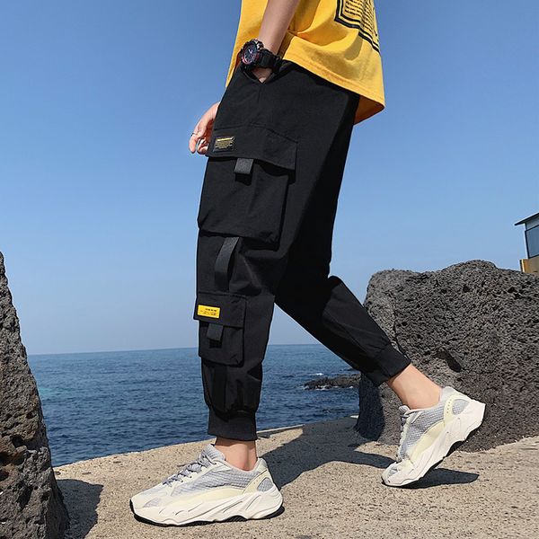 tooling capris 2020 new autumn baggy leggings korean fashion large size harem men's pants, Black
tooling capris 2020 new autumn baggy leggings korean fashion large size harem men's pants, Black