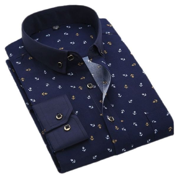 men shirt long sleeve floral printed plaid fashion pocket casual shirts 100% polyester soft comfortable men dress shirt 220303, White;black
men shirt long sleeve floral printed plaid fashion pocket casual shirts 100% polyester soft comfortable men dress shirt 220303, White;black