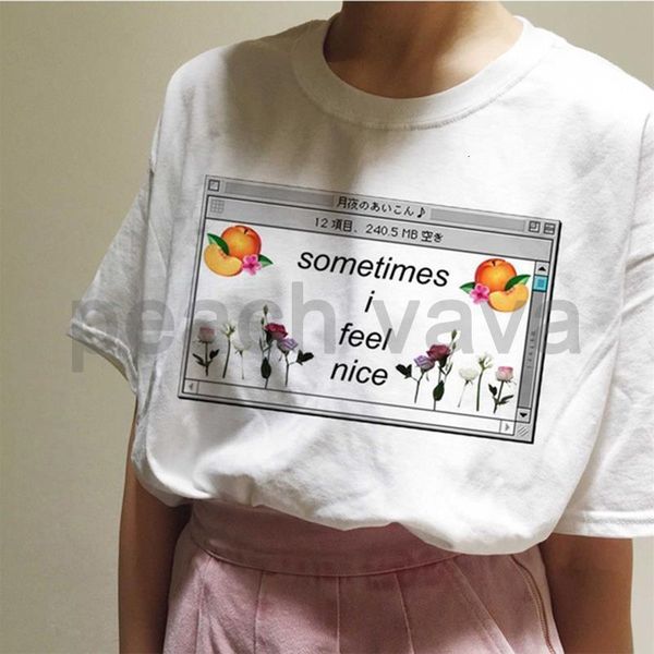 sometimes i feel nice letter personality hip hop harajuku print tees casual loose korean short sleeve summer female t-shirt, White
sometimes i feel nice letter personality hip hop harajuku print tees casual loose korean short sleeve summer female t-shirt, White