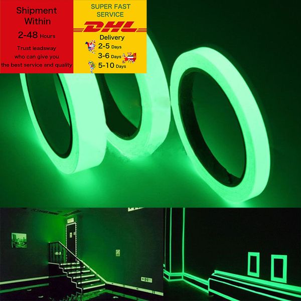 1cm*3m luminous fluorescent night self-adhesive glow in the dark sticker tape safety security home decoration warning tape dhl freight
1cm*3m luminous fluorescent night self-adhesive glow in the dark sticker tape safety security home decoration warning tape dhl freight