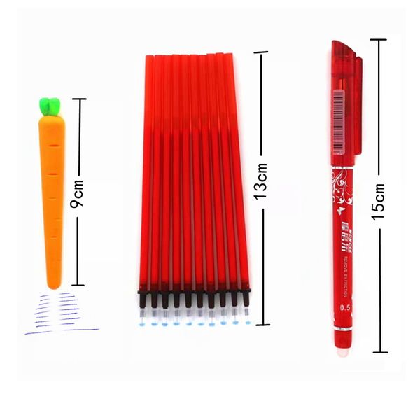 12pcs/lot erasable pen refill rod washable handle 0.5mm blue/black/red ink gel pen for school office supplies tool stationery
12pcs/lot erasable pen refill rod washable handle 0.5mm blue/black/red ink gel pen for school office supplies tool stationery