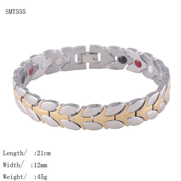 gold luxury quartz healing point chakra stainless steel anion germanium infrared massage therapy germanite healthy bangle bracelet for man, Black
gold luxury quartz healing point chakra stainless steel anion germanium infrared massage therapy germanite healthy bangle bracelet for man, Black