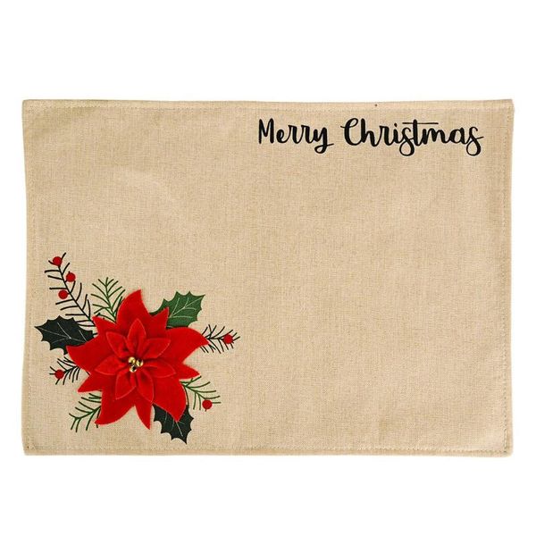 christmas decorations big red flower placemat european and american atmosphere layout table mat table cloth linen
christmas decorations big red flower placemat european and american atmosphere layout table mat table cloth linen