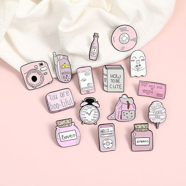 get up early to school alarm clock pins book pins pink sweety toothbrush brooches pins backpack travel gifts for student girls, Blue
get up early to school alarm clock pins book pins pink sweety toothbrush brooches pins backpack travel gifts for student girls, Blue