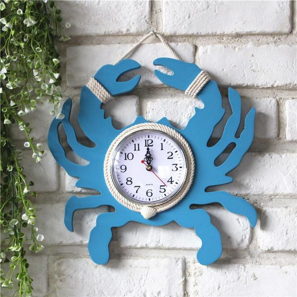 mediterranean style old wooden crab clock handmade home decor wall mural pendant watch bell home decoration accessories crafts
mediterranean style old wooden crab clock handmade home decor wall mural pendant watch bell home decoration accessories crafts