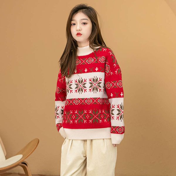 children's mother daughter spring parent-child 2021 red sweater girl students' new year's clothing winter 3v3nzp8u, Blue 
children's mother daughter spring parent-child 2021 red sweater girl students' new year's clothing winter 3v3nzp8u, Blue