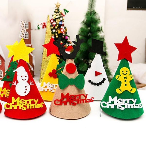 christmas decorations non-woven hat cartoon santa snowman cherry tree costume for women/men/kids/decoration1 
christmas decorations non-woven hat cartoon santa snowman cherry tree costume for women/men/kids/decoration1
