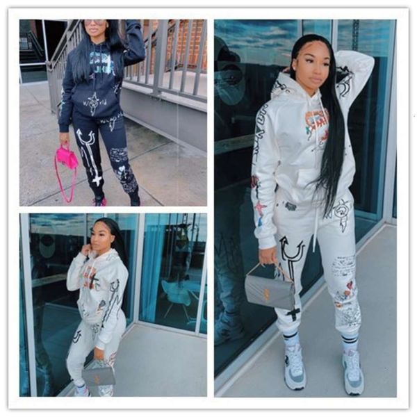 women's autumn and winter plush dd064 letter printed sweater two piece leisure fashion suit, Black;gray
women's autumn and winter plush dd064 letter printed sweater two piece leisure fashion suit, Black;gray