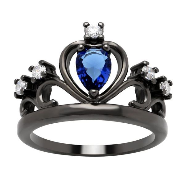 vnfuru royal blue black crown ring for women cz rings gift jewelry bule green stone black rings jewel princess crown ring women, Slivery;golden
vnfuru royal blue black crown ring for women cz rings gift jewelry bule green stone black rings jewel princess crown ring women, Slivery;golden