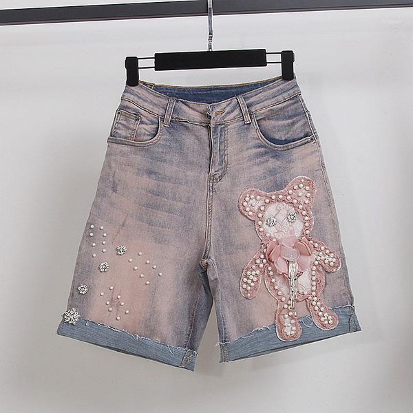 women's jeans, cartoon women's jeans, half knee length summer clothing pants streetwear1, Blue
women's jeans, cartoon women's jeans, half knee length summer clothing pants streetwear1, Blue