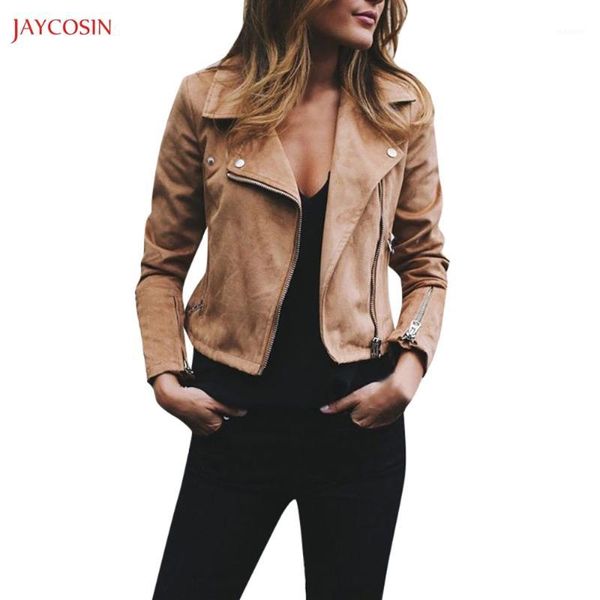 jaycosin clothers ladies retro rivet autumn winter fashion coat women zipper long sleeve female bomber jacket casual outwear1, Tan;black
jaycosin clothers ladies retro rivet autumn winter fashion coat women zipper long sleeve female bomber jacket casual outwear1, Tan;black