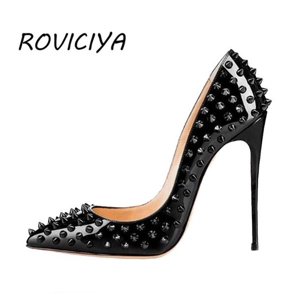 pumps women shoes rivets female wedding womens shoes heels ladies high heel spring autumn 8-12 cm 33-45 md008 roviciya, Black
pumps women shoes rivets female wedding womens shoes heels ladies high heel spring autumn 8-12 cm 33-45 md008 roviciya, Black