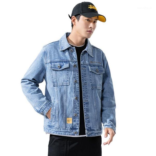 men's jackets 2021 men holes blue denim coats streetwear spring autumn outwear casual jean and coat1, Black;brown
men's jackets 2021 men holes blue denim coats streetwear spring autumn outwear casual jean and coat1, Black;brown