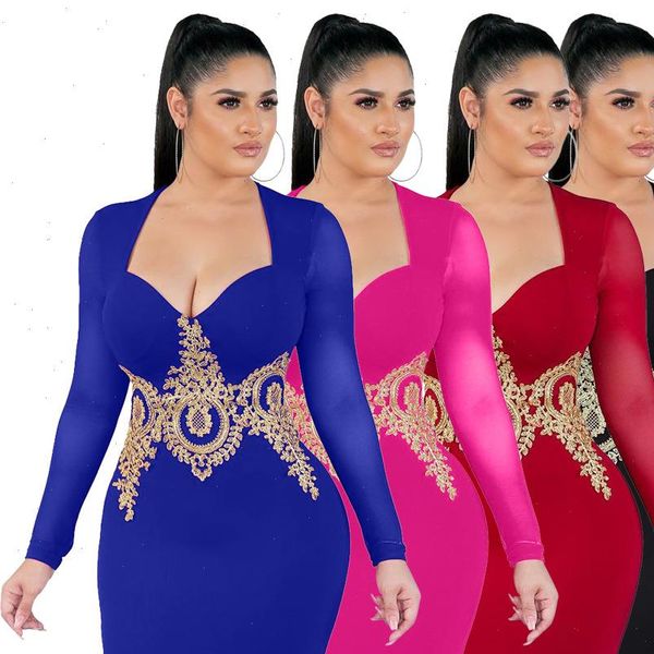 new fashion strapless women dress bandage bodycon dress long sleeve embroidery party dresses drop shipping, Black;gray
new fashion strapless women dress bandage bodycon dress long sleeve embroidery party dresses drop shipping, Black;gray