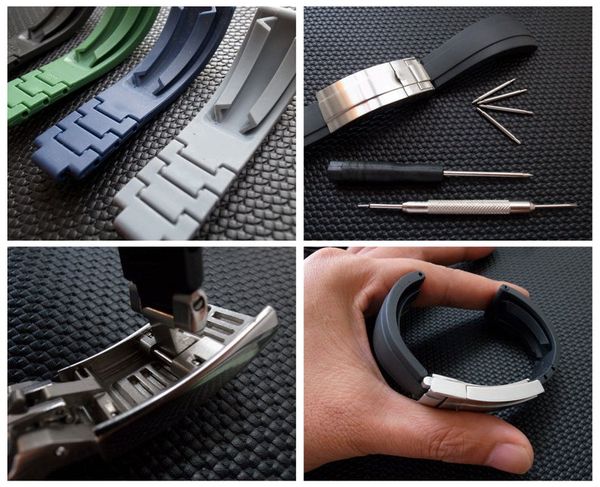 20mm new soft durable waterproof watch band rubber strap for rol sub gmt ym with slippage silver original steel clasp242p, Black;brown
20mm new soft durable waterproof watch band rubber strap for rol sub gmt ym with slippage silver original steel clasp242p, Black;brown