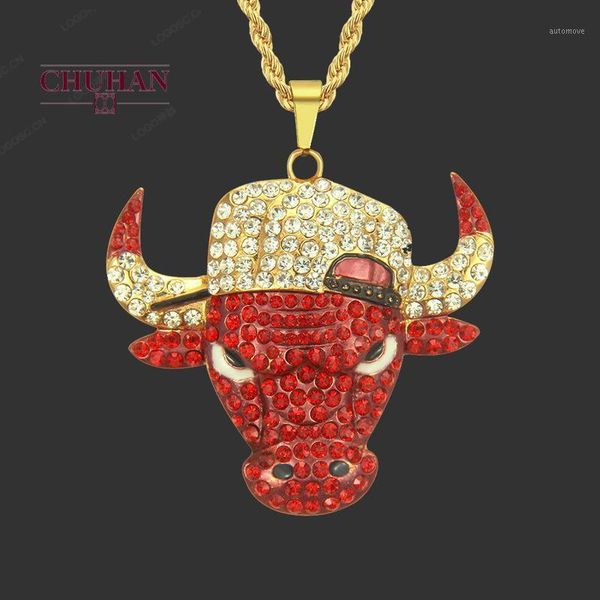 chuhan accessories new fashion mens domineering rhinestones ox head pendant necklace personality hip hop men's pendant c2351, Silver
chuhan accessories new fashion mens domineering rhinestones ox head pendant necklace personality hip hop men's pendant c2351, Silver