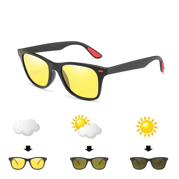 sunglasses polarized pochromic with case women square sun glasses men night vision uv400 driving goggles, White;black
sunglasses polarized pochromic with case women square sun glasses men night vision uv400 driving goggles, White;black