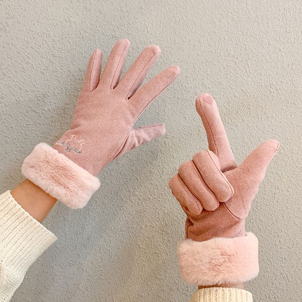 gloves women plush lovely little fox lady warm riding cold prevention students cycling points to winter 
gloves women plush lovely little fox lady warm riding cold prevention students cycling points to winter