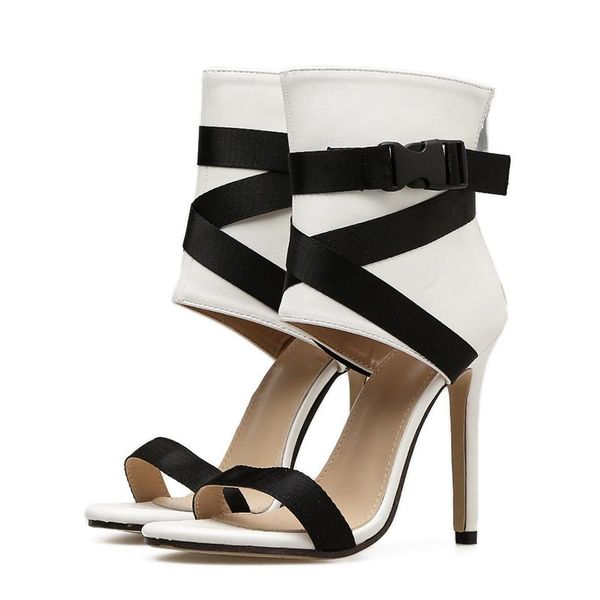 women sandals women shoe buckles, high heels large size 35-43 high heels shoes catwalk dancing party wedding, Black
women sandals women shoe buckles, high heels large size 35-43 high heels shoes catwalk dancing party wedding, Black