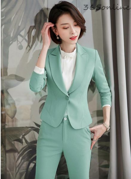 fashion green ladies office work wear suits formal uniform designs pantsuits with pants and jackets coat professional blazers1, White
fashion green ladies office work wear suits formal uniform designs pantsuits with pants and jackets coat professional blazers1, White