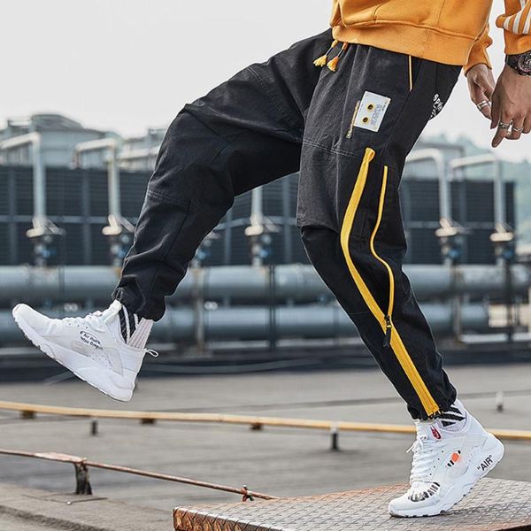 2020 men pants side fake zipper hip hop pants men harem japenese fashion autumn fashion street wear joggers trousers, Black
2020 men pants side fake zipper hip hop pants men harem japenese fashion autumn fashion street wear joggers trousers, Black