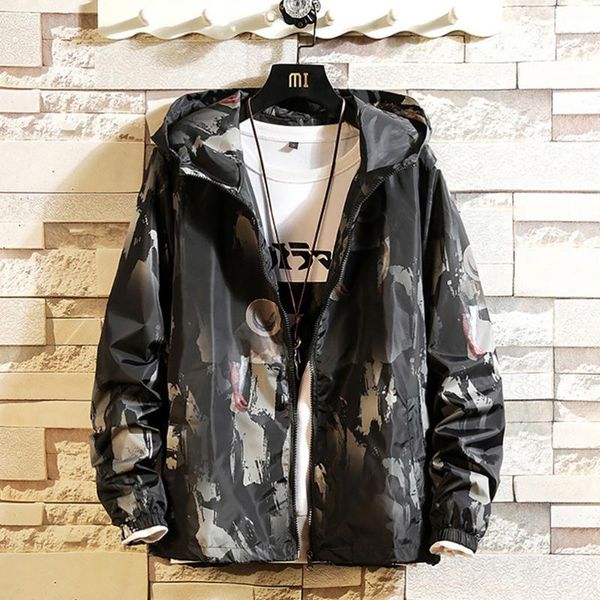 men's jackets men jacket autumn spring windbreaker printed hoodies outwear coat 2021 casual 15 colors, Black;brown
men's jackets men jacket autumn spring windbreaker printed hoodies outwear coat 2021 casual 15 colors, Black;brown