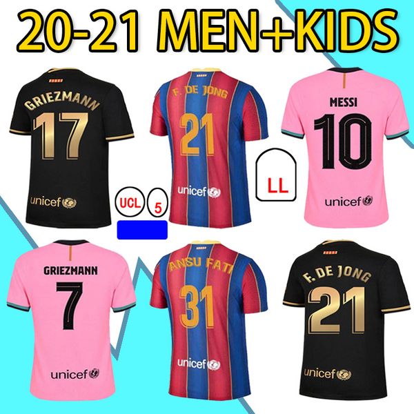 2020 new soccer jersey griezmann f. de jong coutinho pjanic trincao o. dembele pedri 20 21 adult+kids kit high-quality football shirt, Black;yellow
2020 new soccer jersey griezmann f. de jong coutinho pjanic trincao o. dembele pedri 20 21 adult+kids kit high-quality football shirt, Black;yellow