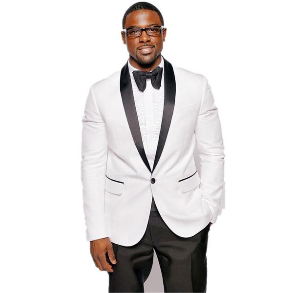men's suits & blazers slim fit white men tuxedos jacket black shawl collar blazer bridegroom, White;black
men's suits & blazers slim fit white men tuxedos jacket black shawl collar blazer bridegroom, White;black